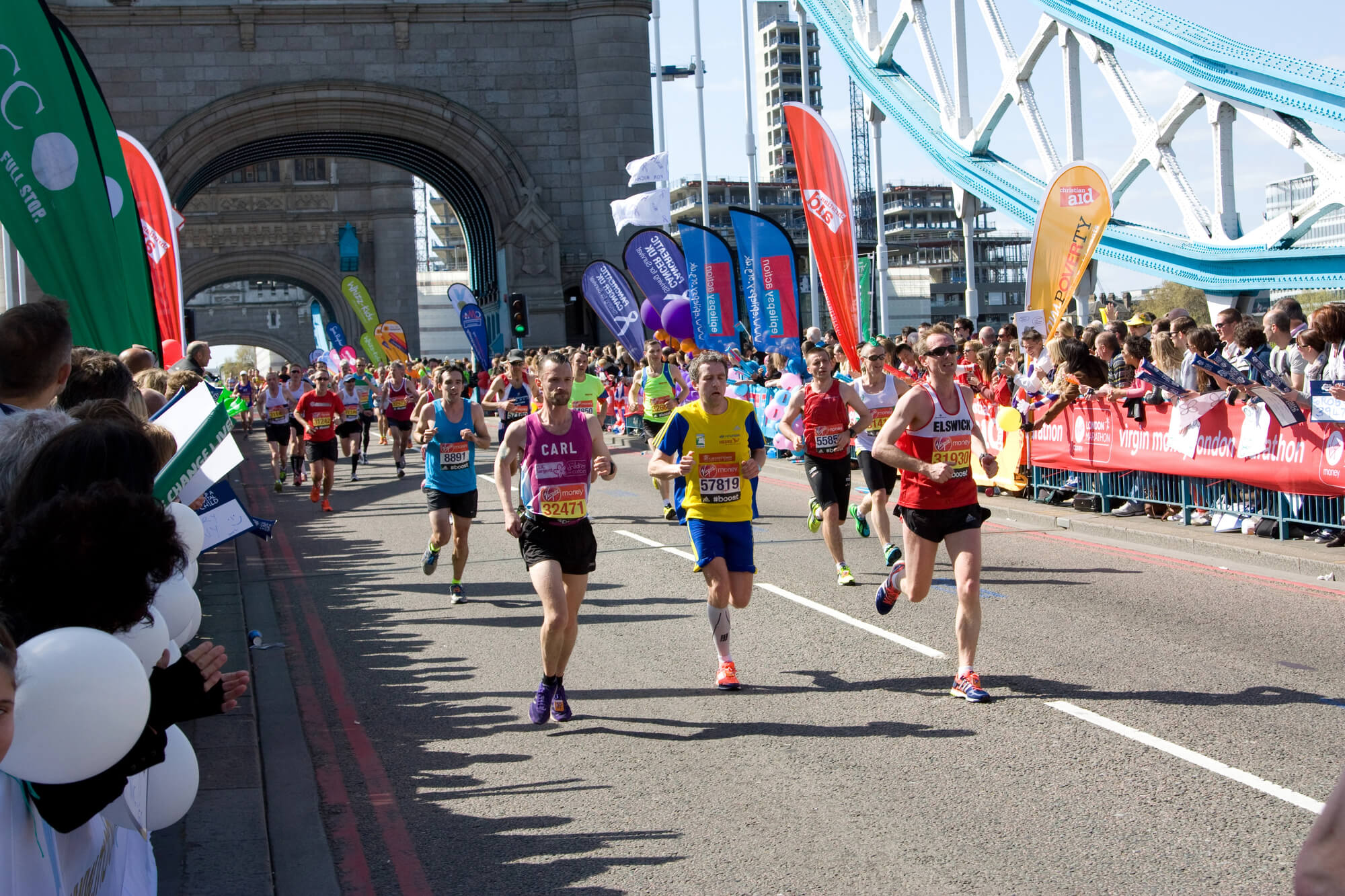 London Marathon: een koninklijke race door de straten van Londen